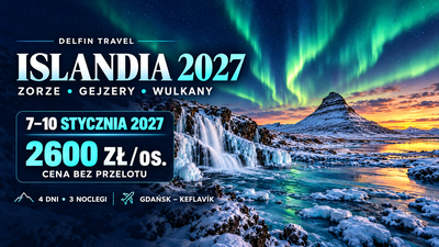 ISLANDIA – ZIMOWA PRZYGODA 7-10/01/2027